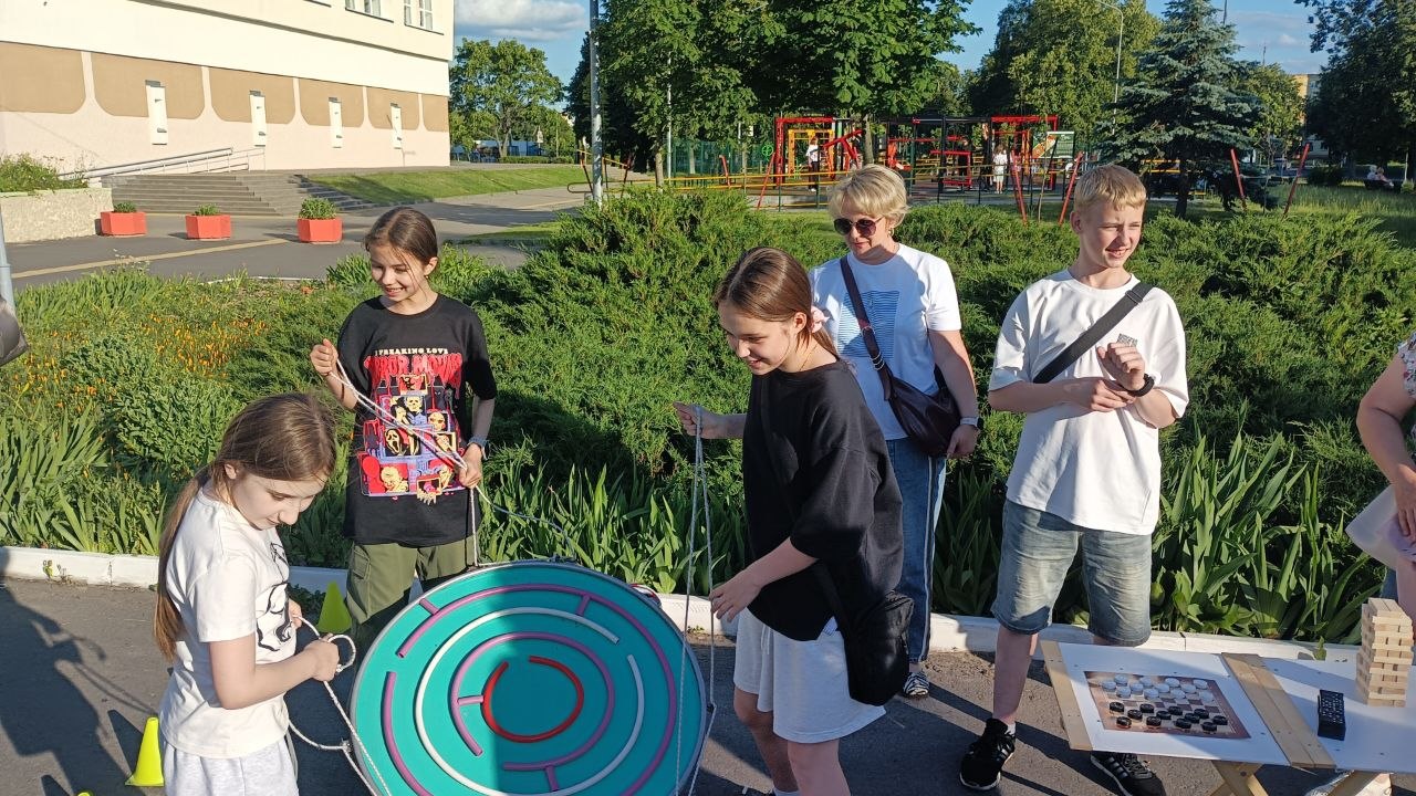 Участие в молодежной площадке «Музыка лета»